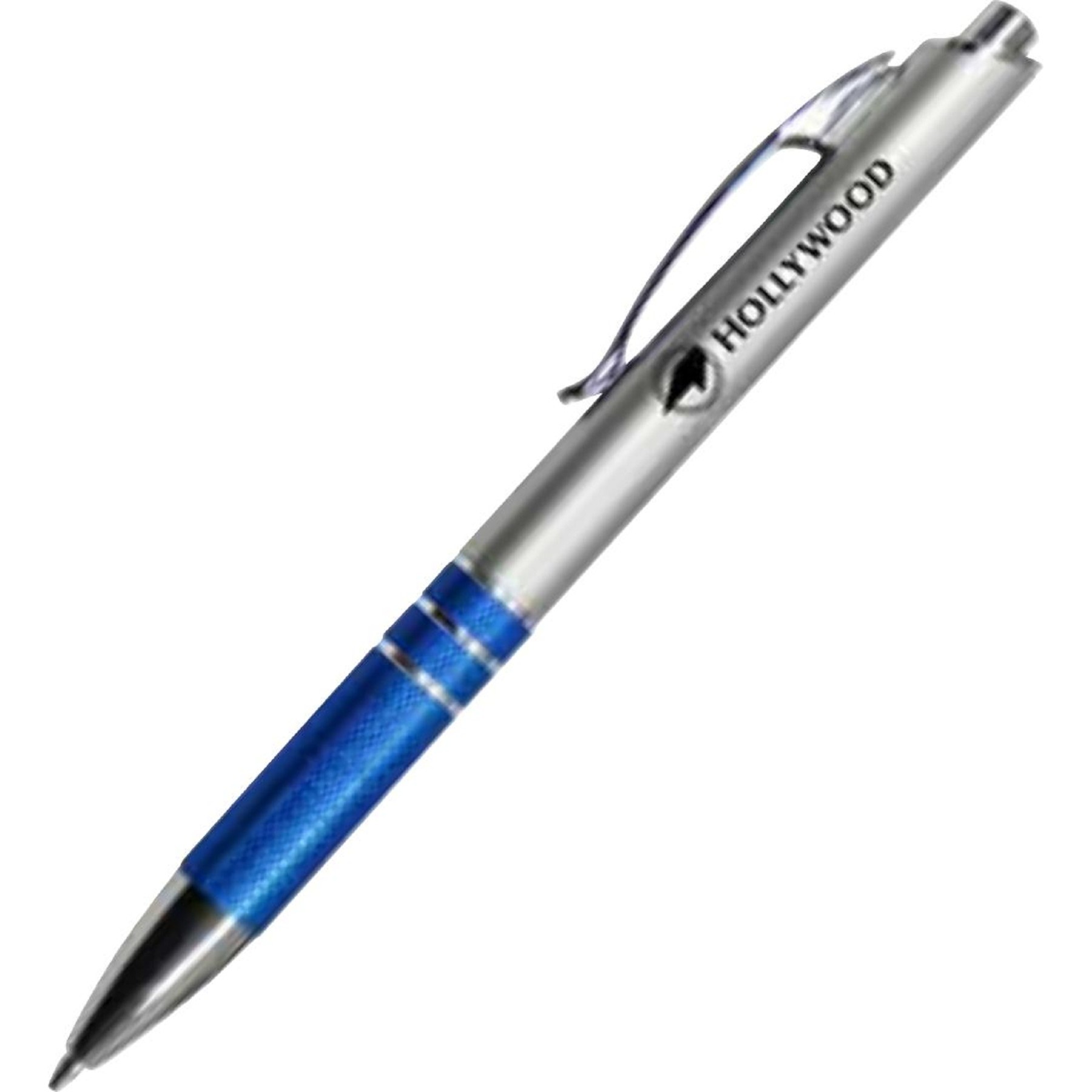 Bedford Hybrid Plastic Plunger Ballpoint Pen w Metal Clip