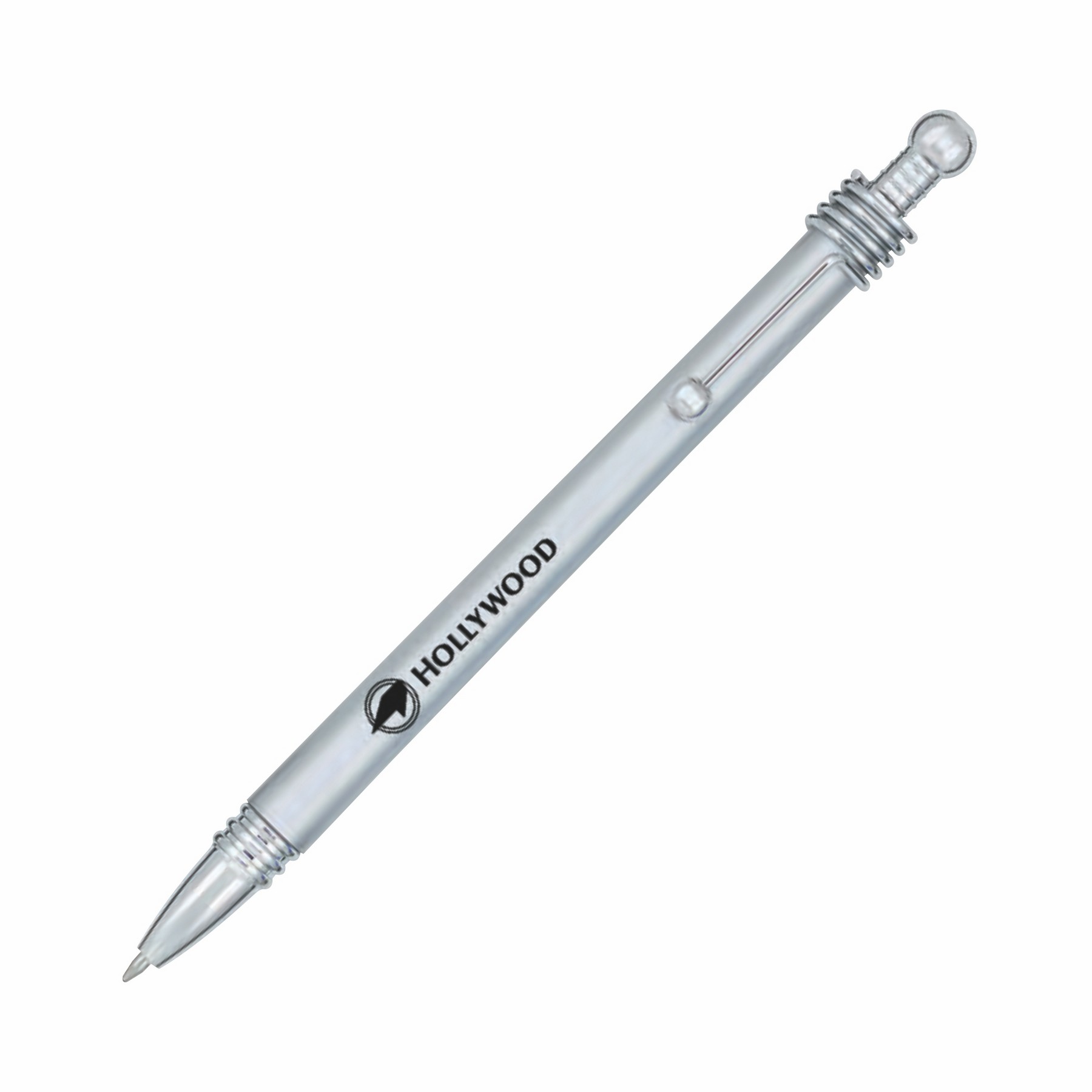 Boston Plastic Plunger Action Ballpoint Pen